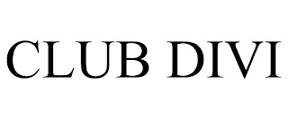 CLUB DIVI