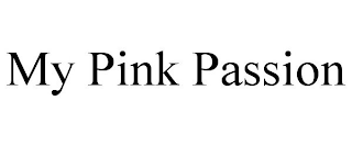 MY PINK PASSION