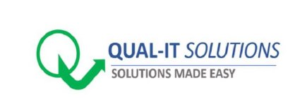 QUAL-IT SOLUTIONS SOLUTIONS MADE EASY