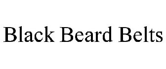 BLACK BEARD BELTS