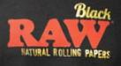 BLACK RAW NATURAL ROLLING PAPERS