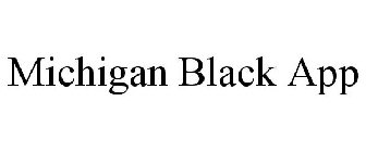 MICHIGAN BLACK APP