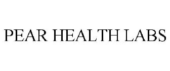 PEAR HEALTH LABS