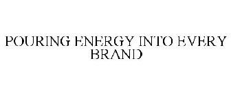 POURING ENERGY INTO EVERY BRAND