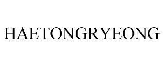 HAETONGRYEONG