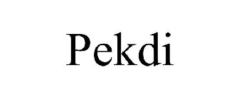 PEKDI