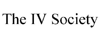 THE IV SOCIETY