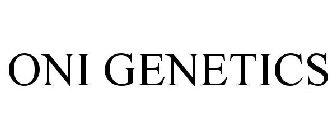 ONI GENETICS
