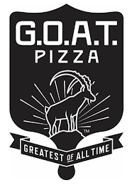 G.O.A.T. PIZZA GREATEST OF ALL TIME