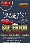 M&J'S SUPERIOR MOBILE DETAILING LLC