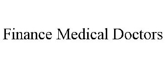 FINANCE MEDICAL DOCTORS