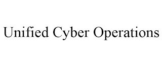 UNIFIED CYBER OPERATIONS