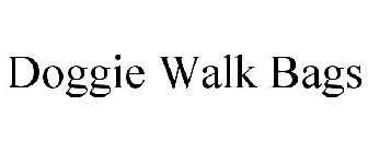 DOGGIE WALK BAGS