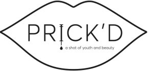PRICK'D A SHOT OF YOUTH AND BEAUTY