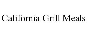 CALIFORNIA GRILL MEALS
