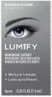 BAUSCH + LOMB LUMIFY BRIMONIDINE TARTRATE OPTHALMIC SOLUTION 0.025% REDNESS RELIEVER EYE DROPS · WORKS IN 1 MINUTE LASTS UP TO 8 HOURS · STERILE 0.25 FL OZ (7.5 ML