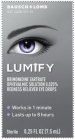 BAUSCH + LOMB LUMIFY BRIMONIDINE TARTRATE OPTHALMIC SOLUTION 0.025% REDNESS RELIEVER EYE DROPS · WORKS IN 1 MINUTE · LASTS UP TO 8 HOURS