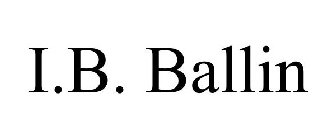 I.B. BALLIN