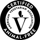 AMERICAN VEGETARIAN ASSOCIATION CERTIFIED ANIMAL-FREE
