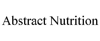 ABSTRACT NUTRITION
