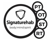 SIGNATUREHAB BODY MIND SPIRIT PT OT ST RT