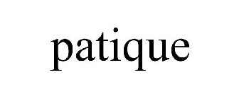 PATIQUE