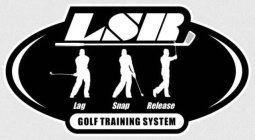 LSR, LAG, SNAP, RELEASE, GOLF TRAINING SYSTEM