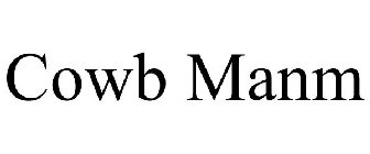 COWB MANM