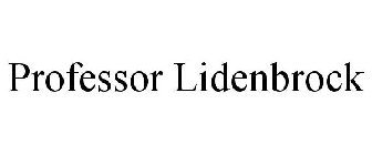 PROFESSOR LIDENBROCK
