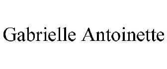GABRIELLE ANTOINETTE