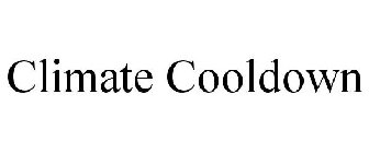 CLIMATE COOLDOWN