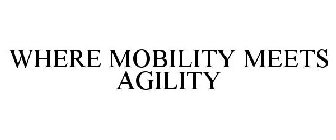 WHERE MOBILITY MEETS AGILITY