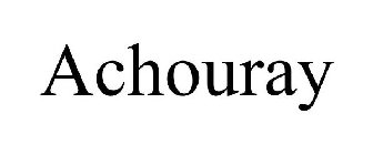 ACHOURAY