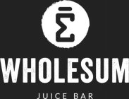 WHOLESUM JUICE BAR