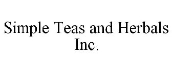 SIMPLE TEAS AND HERBALS INC.