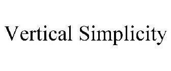 VERTICAL SIMPLICITY