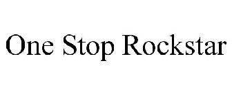 ONE STOP ROCKSTAR