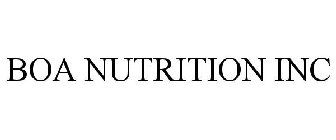 BOA NUTRITION INC