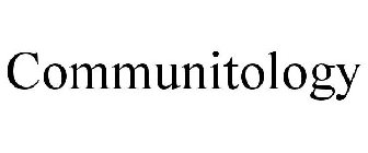 COMMUNITOLOGY