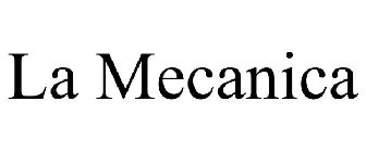 LA MECANICA