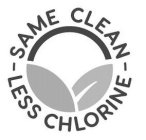 SAME CLEAN LESS CHLORINE