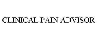 CLINICAL PAIN ADVISOR