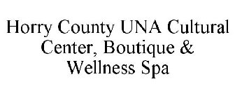 HORRY COUNTY UNA CULTURAL CENTER, BOUTIQUE & WELLNESS SPA