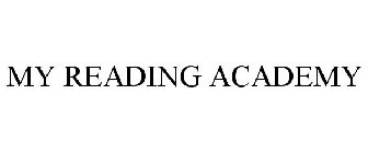 MY READING ACADEMY