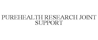 PUREHEALTH RESEARCH JOINT SUPPORT