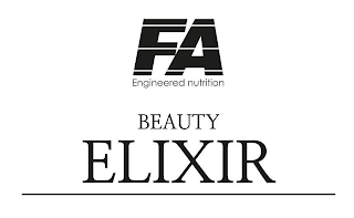 FA ENGINEERED NUTRITION BEAUTY ELIXIR