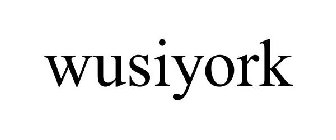 WUSIYORK