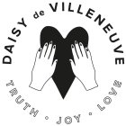 DAISY DE VILLENEUVE TRUTH JOY LOVE