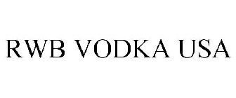RWB VODKA USA