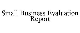 SMALL BUSINESS EVALUATION REPORT